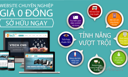 Vtech - 1000 website khởi nghiệp