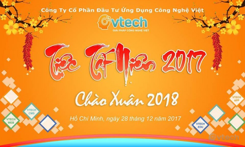Tiệc tất niên Vtech ngập tràn 